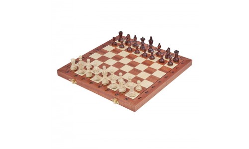 Шахматы Olimpic 3122-06 Intarsia 35х35см 