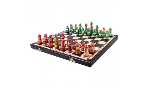 Шахматы "Матрёшки", 3137 Madon 42х42см