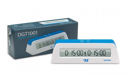 Шахматные часы 1001, DGT-projects синий