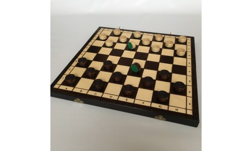 Шашки деревянные 3015Ш, 40х40 см Madon 