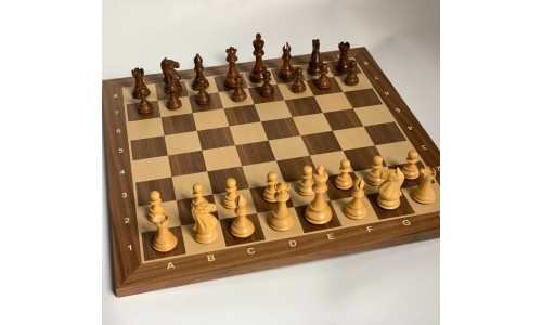 Шахматный набор №6: Supreme + орех 55х55